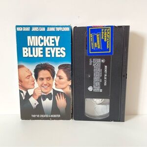 Mickey Blue Eyes VHS Tape